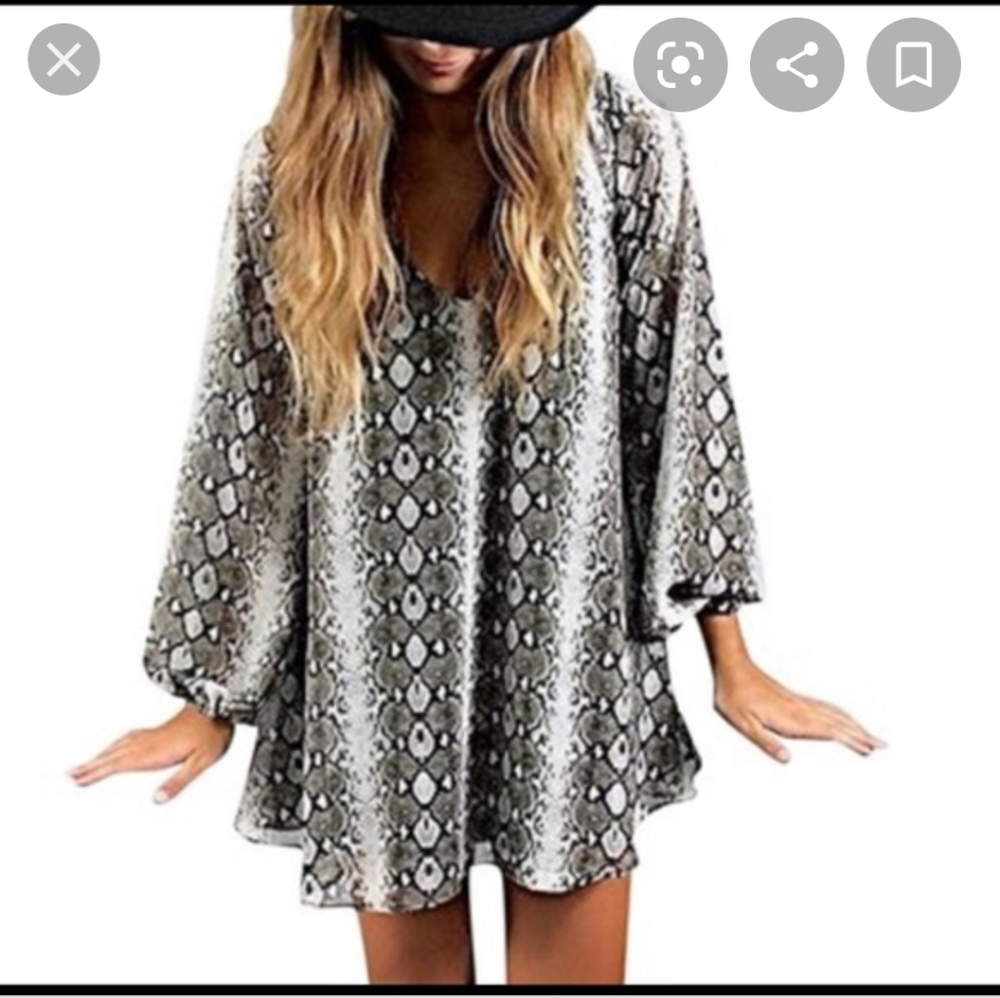 SMYM Snakeskin Tunic Size S